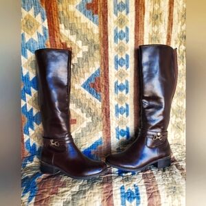 Liz Claiborne Women's Brown Riding Boots, Size 7.5